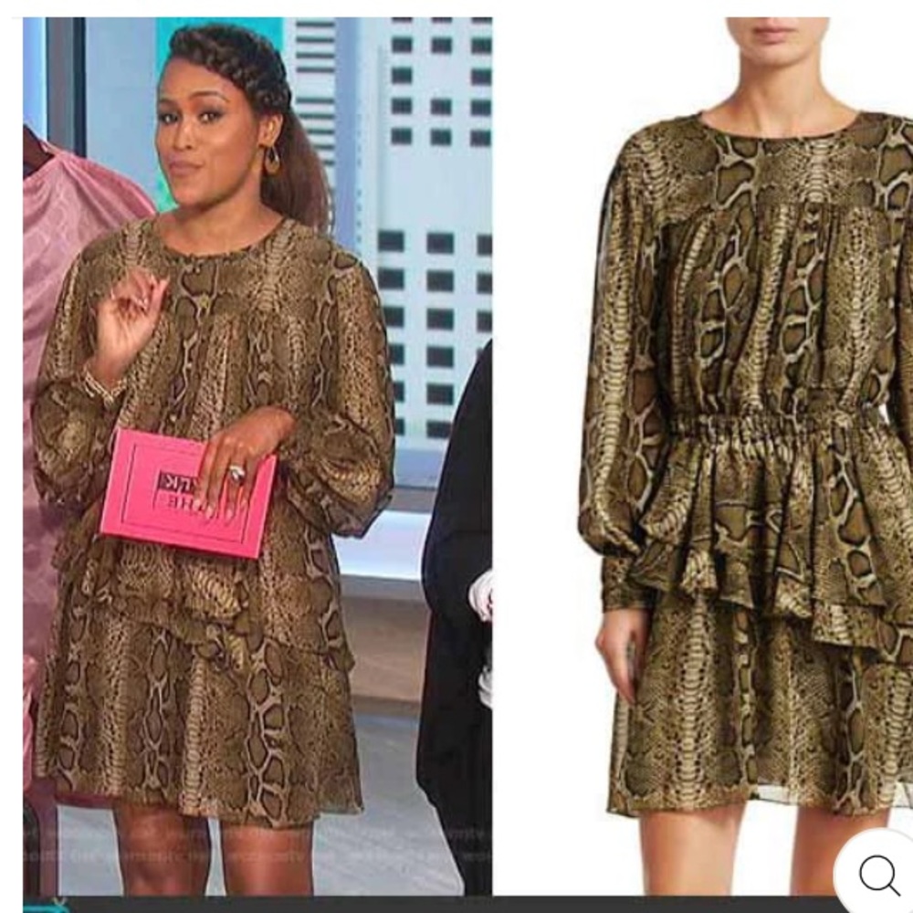 Isabel Marant Etoile Java Python Print Asymmetric… - image 4